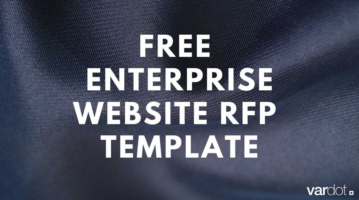 Free Enterprise Website RFP Free Enterprise Website RFP