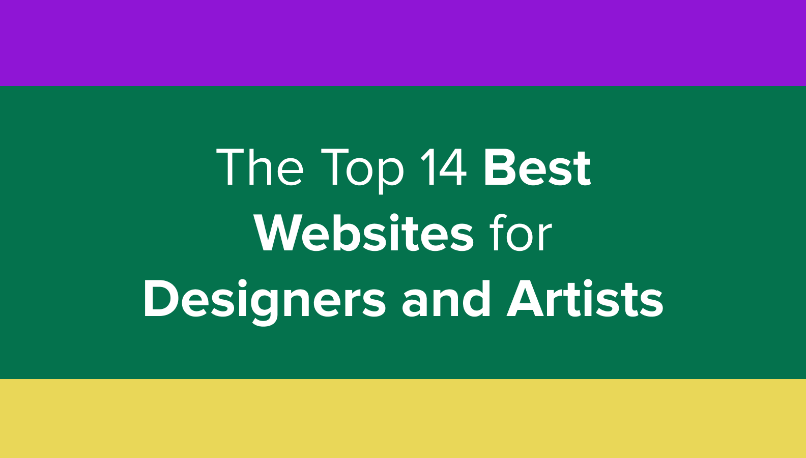 The Top 14 Best Portfolio Websites for Designers and Artists