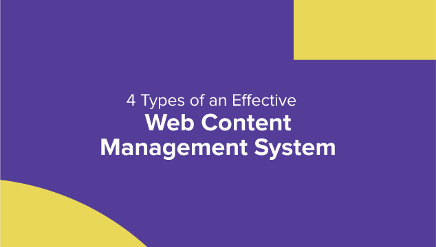 web CMS banner
