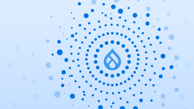 Drupal Logo on a white background