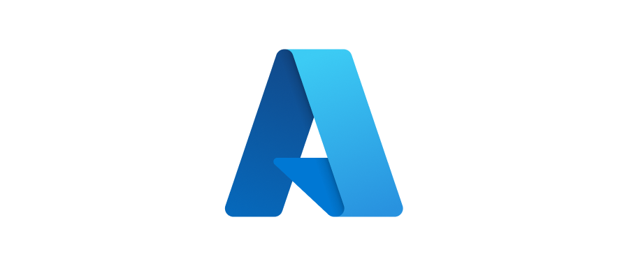 Blue letter "A" logo in a gradient design.