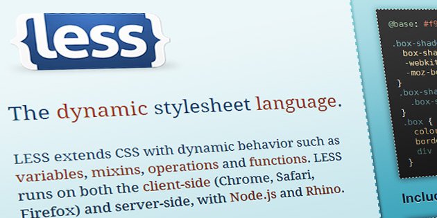 LESS CSS Apache module