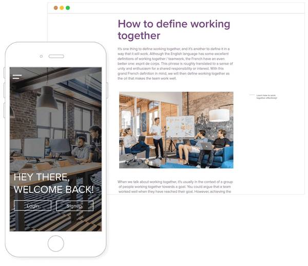 Build a social community
