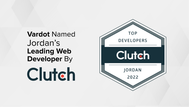 Clutch Names Vardot as Jordan’s Leading Web Developer for 2022