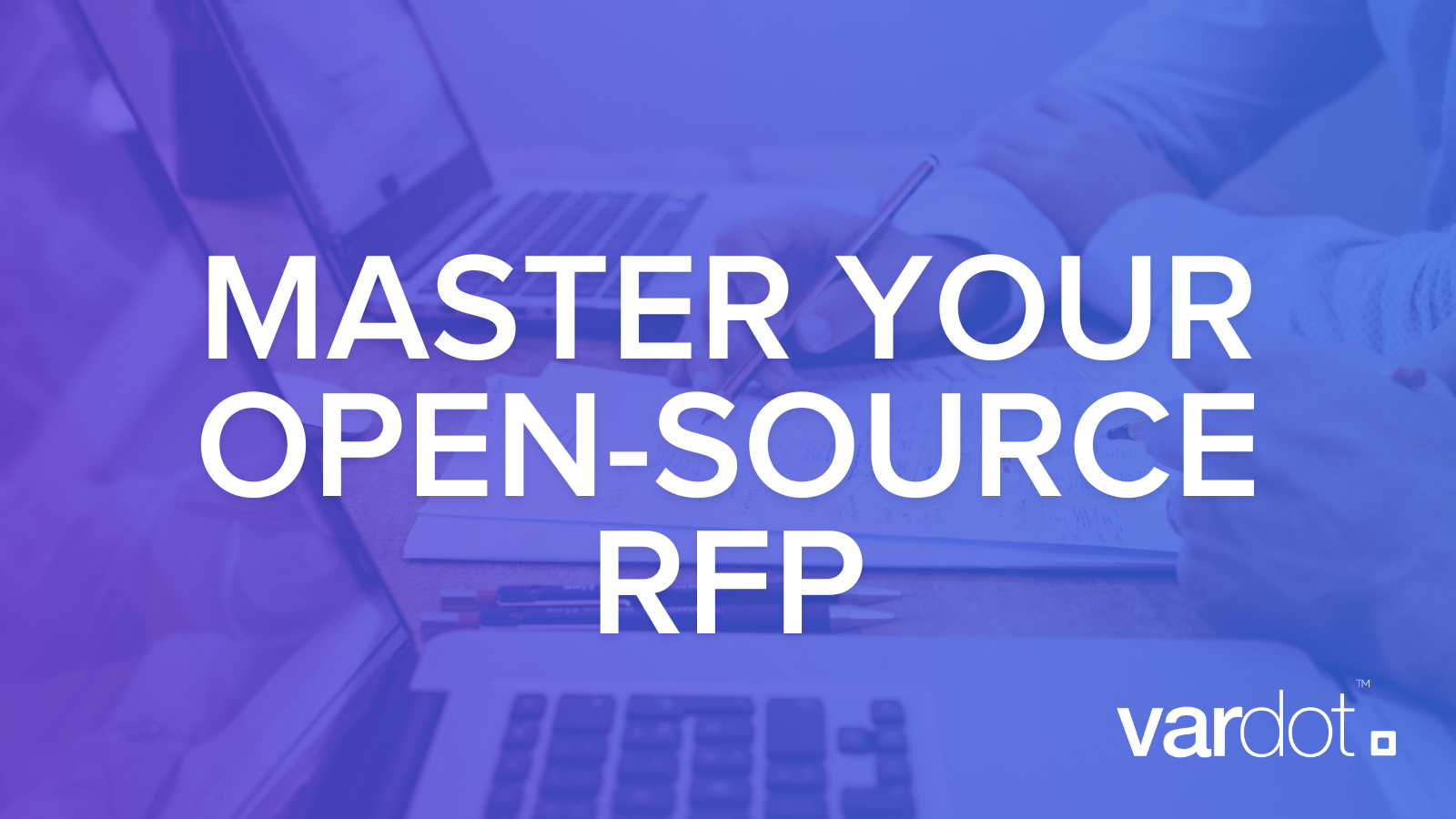 Master your open-source RFP