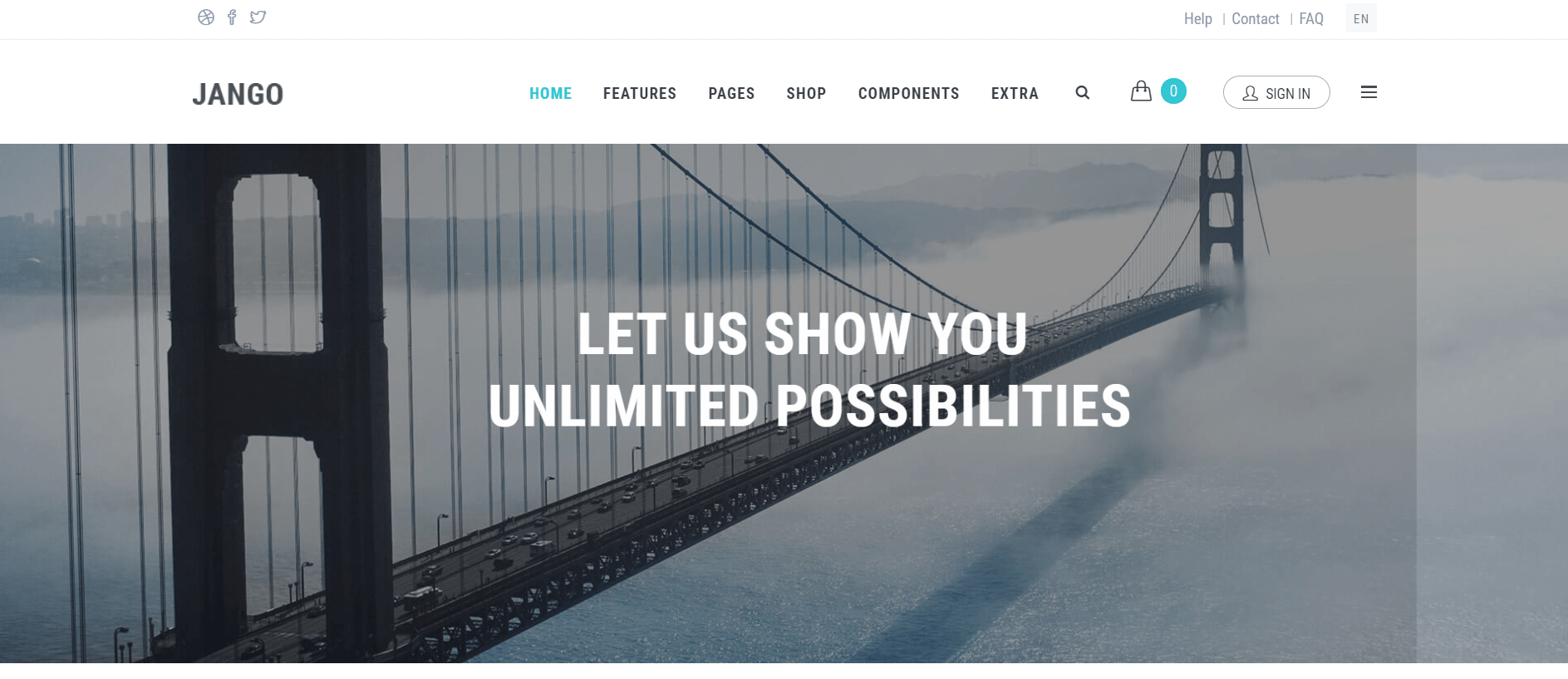 Best Drupal Theme: Jango by NikaDevs