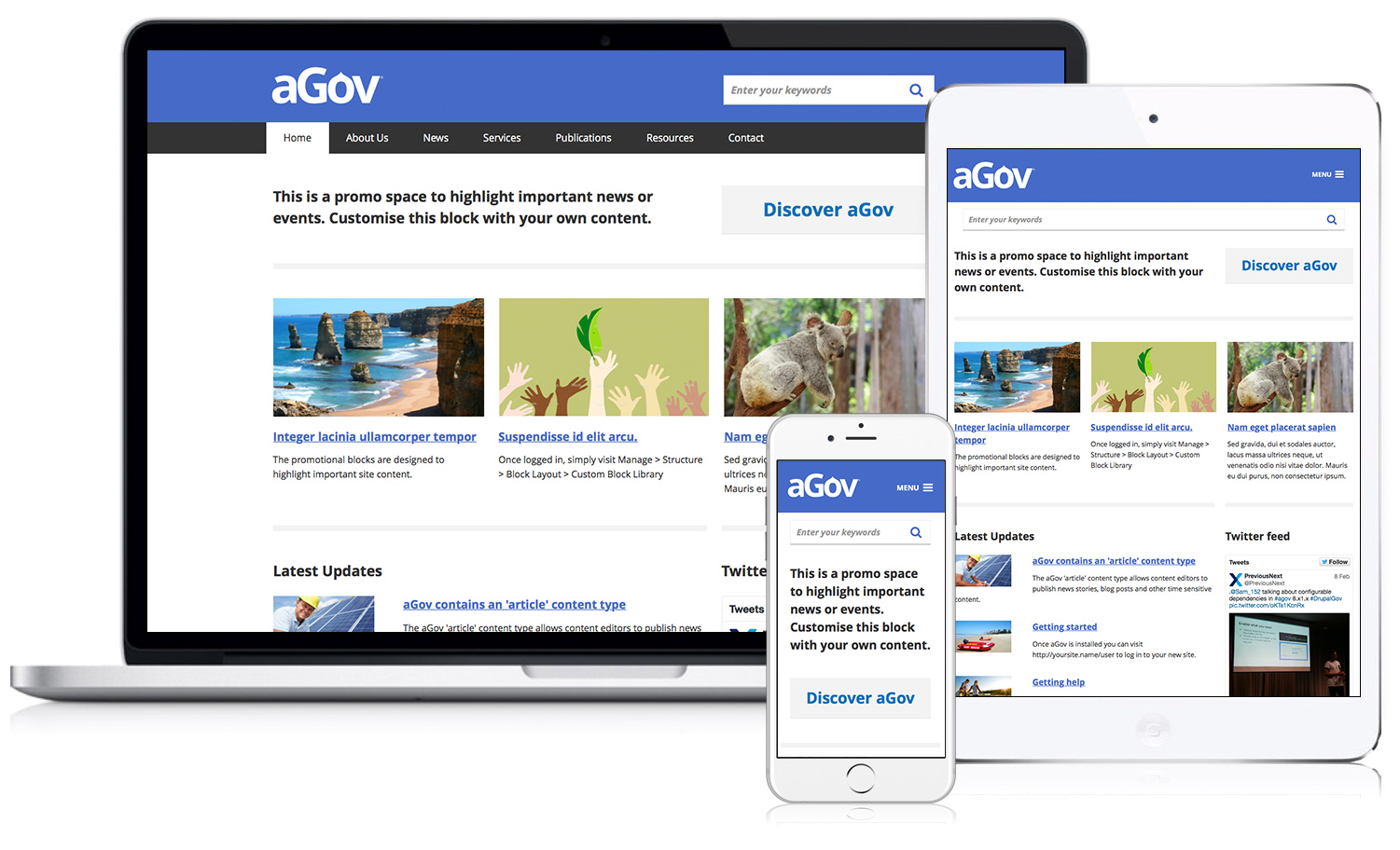 Drupal for Australian Government agov