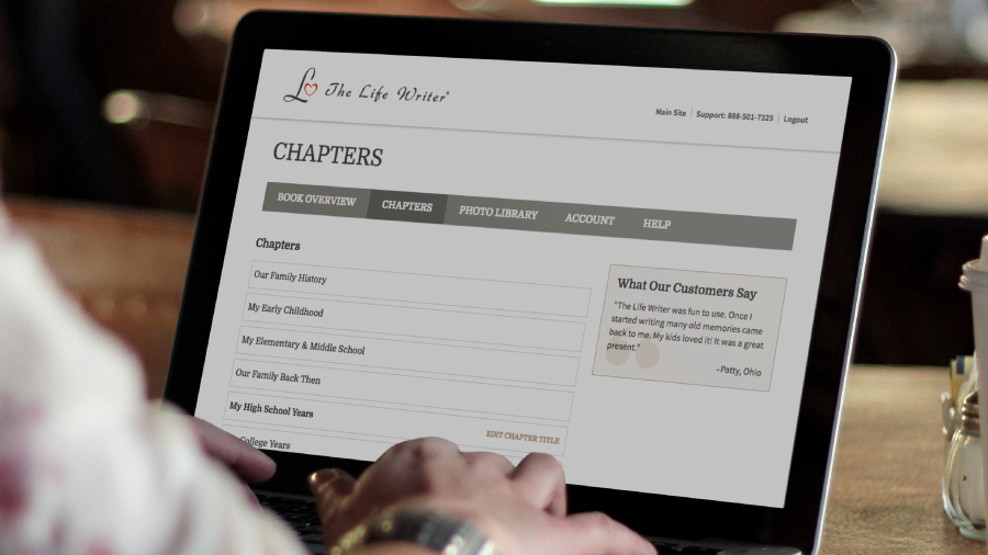 The Life Writer - Revamped Website