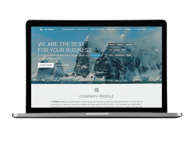 Ice Magic Theme | Themes for Drupal 8