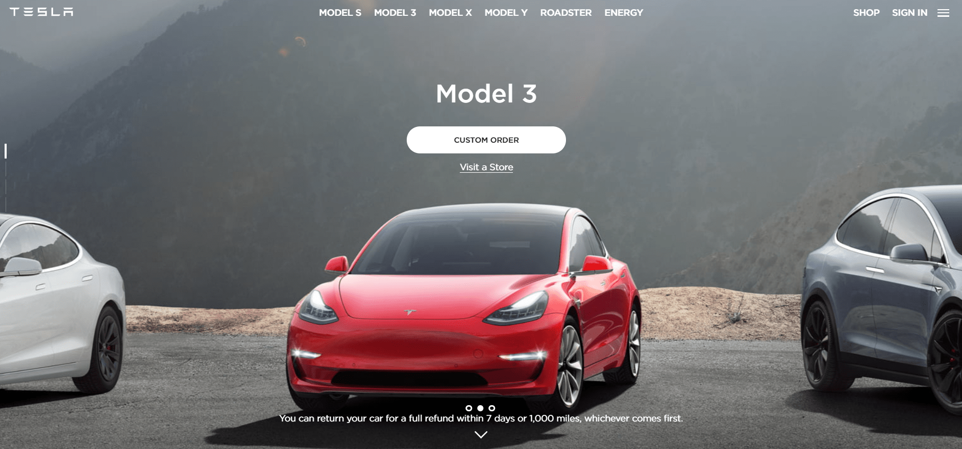 Tesla Drupal Website