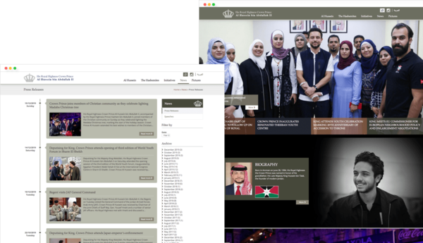 HRH Crown Prince Website