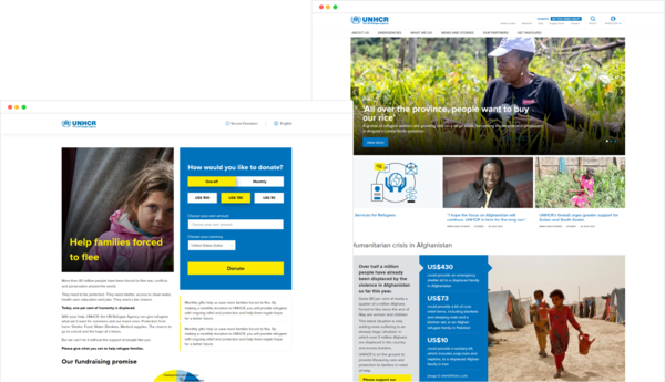 UNHCR Case Study Header Image