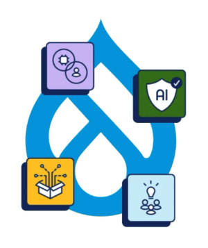Vardot Drupal AI Readiness Scorecard with its five assessment areas.