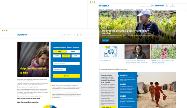 UNHCR Case Study Header Image