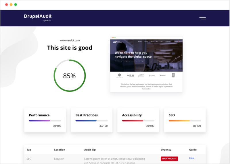 Website Performance Audit Reports