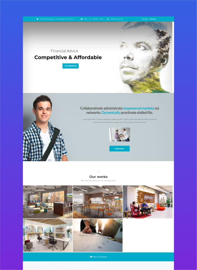 Consulta Drupal 9 Fully Featured Theme