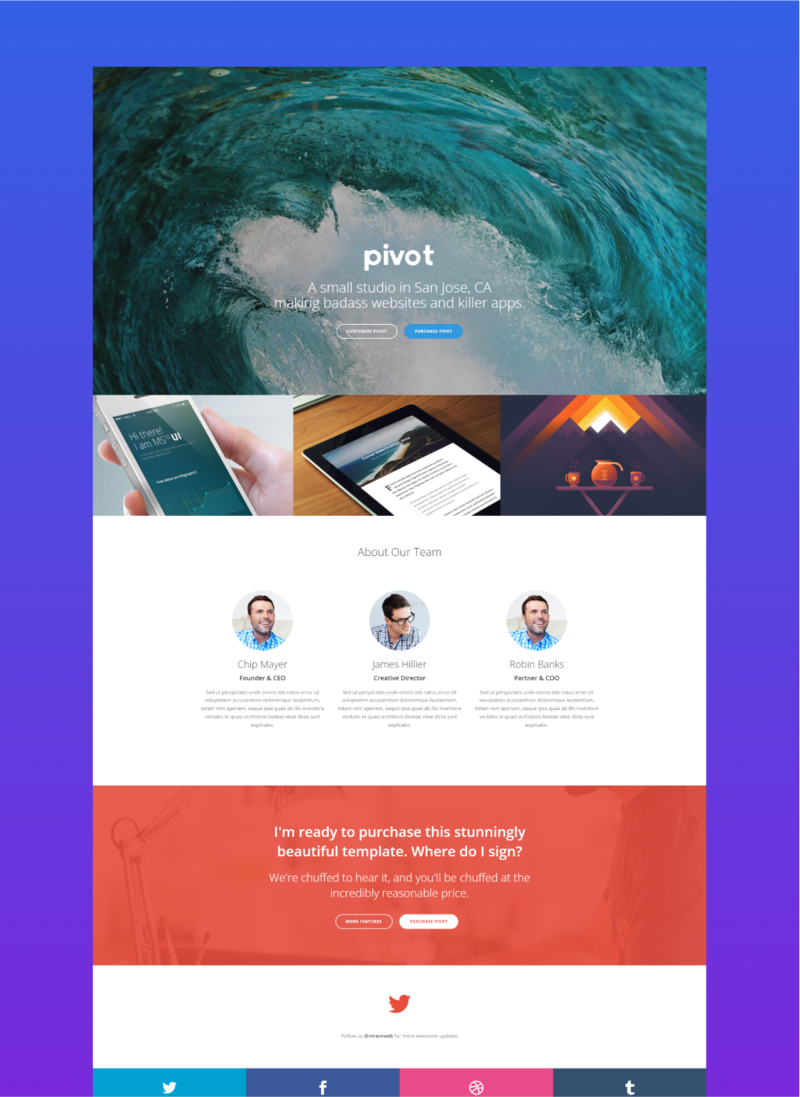 Pivot Drupal 9 Fully Featured Theme