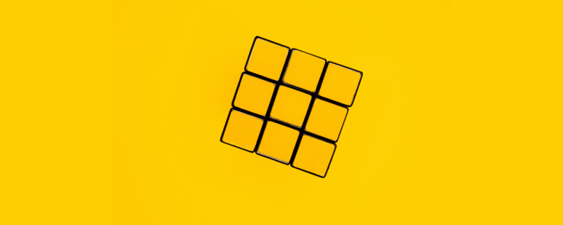 Yellow cube Drupal 9 CMS  
