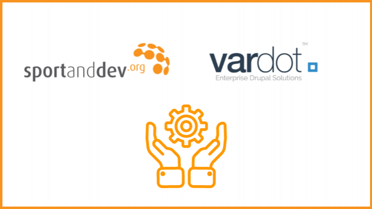 Sportanddev partnership with Vardot