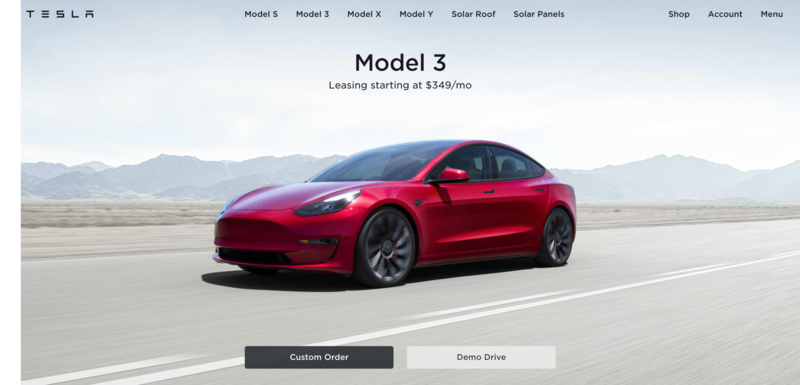 Tesla Drupal Website