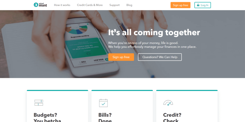 Mint Website Mint Website