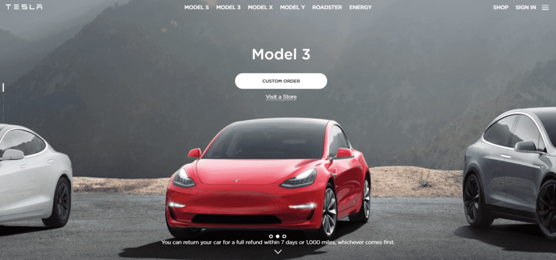 Tesla Website Tesla Website