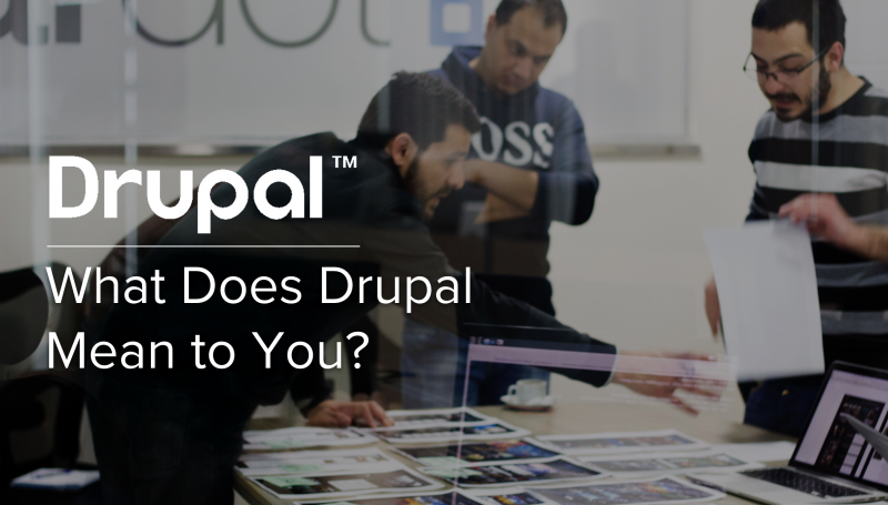 DrupalCon Dublin 2016 - What Drupal means to us? DrupalCon Dublin 2016 - What Drupal means to us?