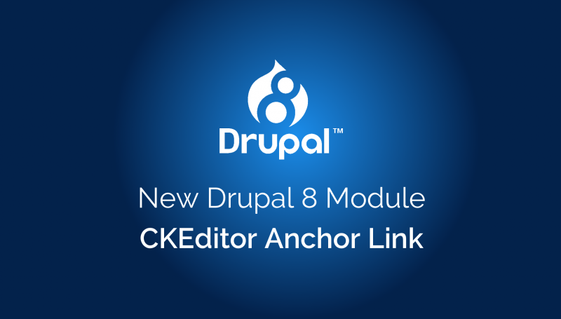CKEditor Anchor Link CKEditor Anchor Link
