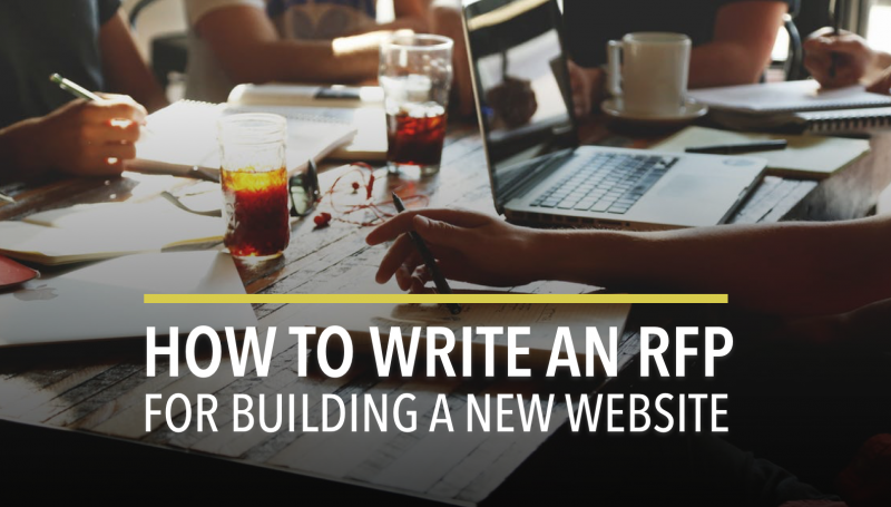 RFP for building a new website RFP for building a new website
