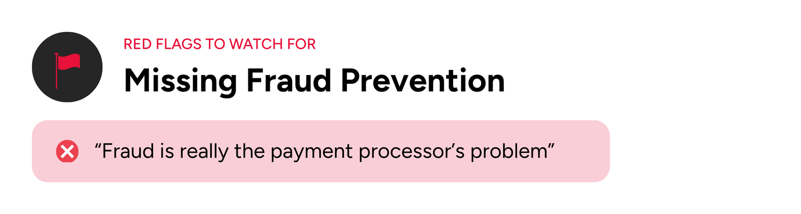 Missing fraud prevention 