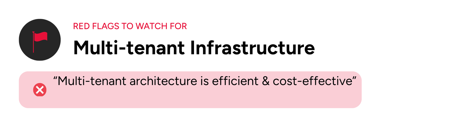Security in multi tenant architecture 