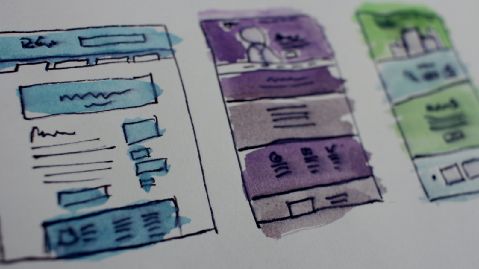 3 website wireframes of content management systems 3 website wireframes of content management systems