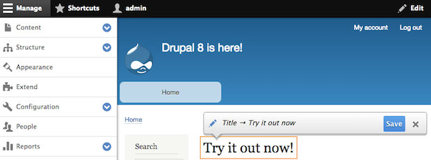 Ditch Drupal 6 for the all new Drupal 8