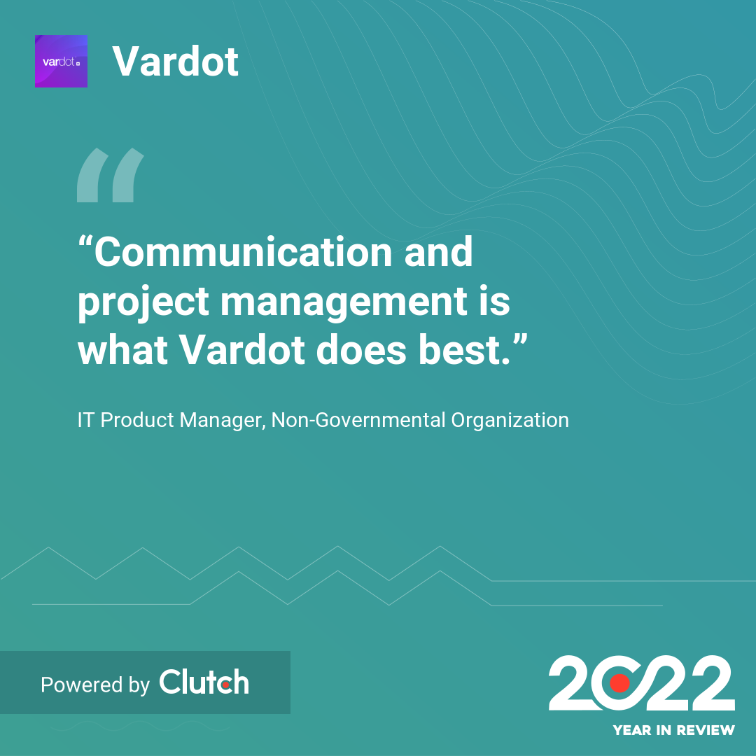 Vardot year in review clients