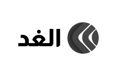 Alghad TV Alghad TV gray logo